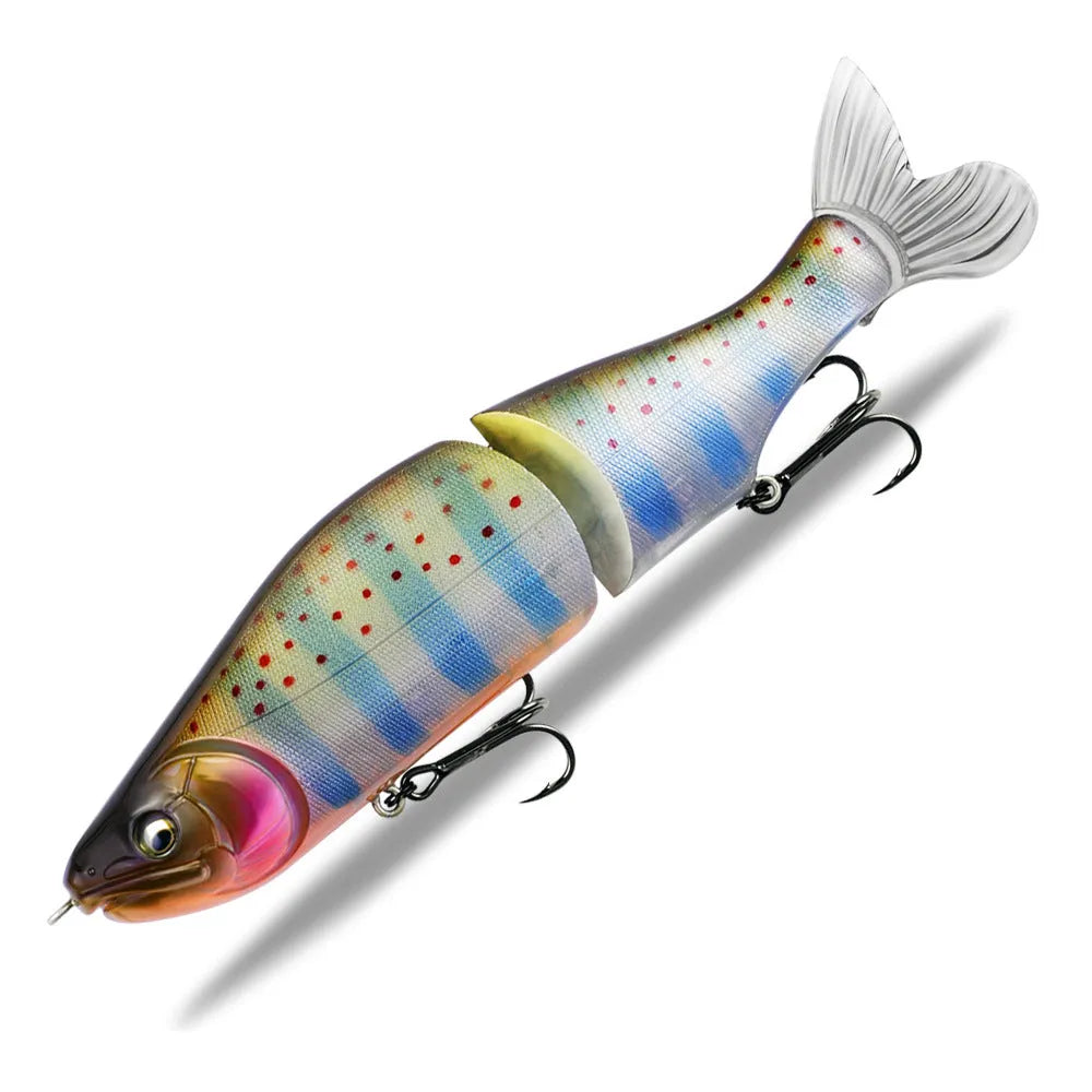 185mm plastic fishing swimming bait for bass fishing in various colours