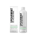 100ml spearmint oil pulling mouthwash rinse bottle with natural extracts