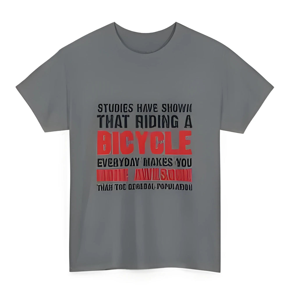 Grey cotton women's short sleeve T-shirt with printed pattern design, shown as a pullover top