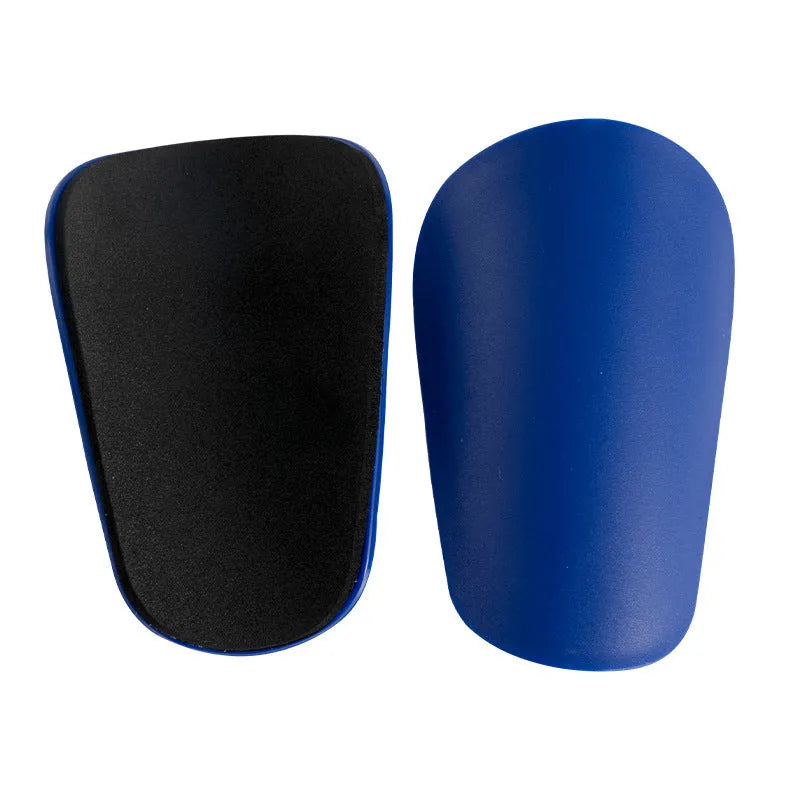 PU mini shin guards in black, white, red and dream blue colours for sports protection