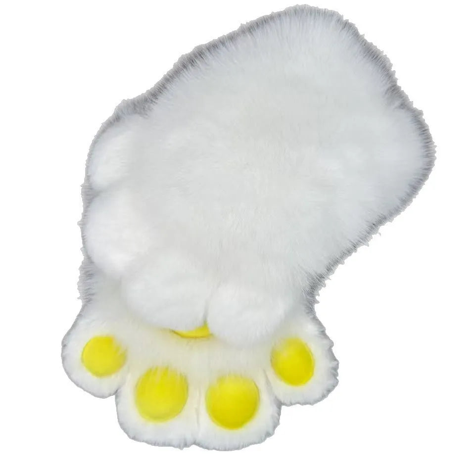 Colourful nylon animal claw cosplay gloves for costume decoration with free size fit