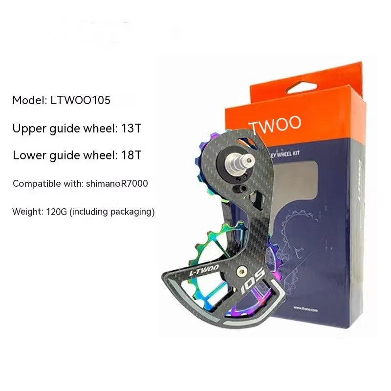 LTWOO 105 rear derailleur pulley wheels compatible with Shimano R7000 groupsets