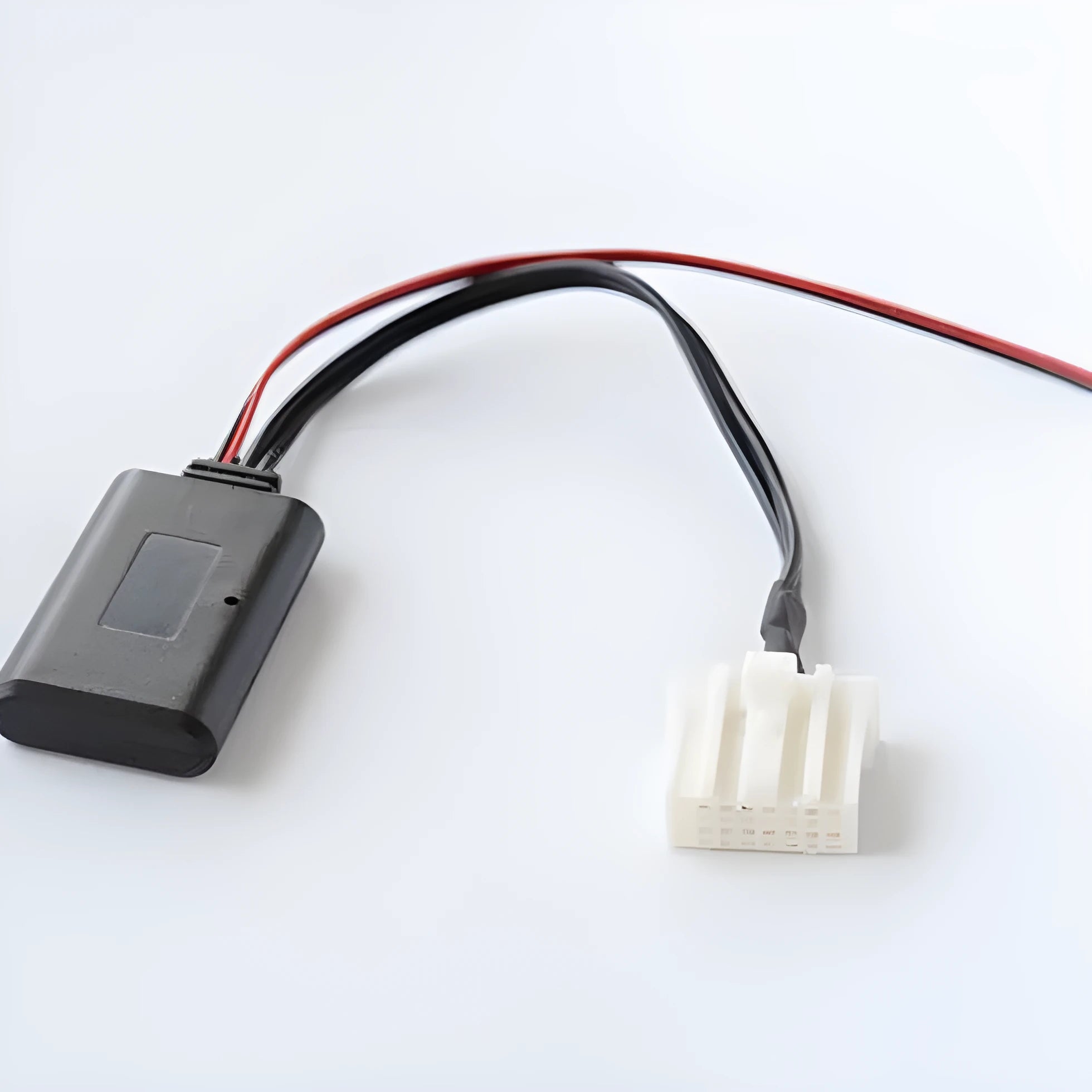Black JieRui-BT 5908 Bluetooth audio cable for Mazda 3, M6, and other 2006+ models.