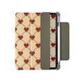 Double-sided magnetic suction flat plate shell for iPad Air 4 and Air 5 tablets in polyurethane