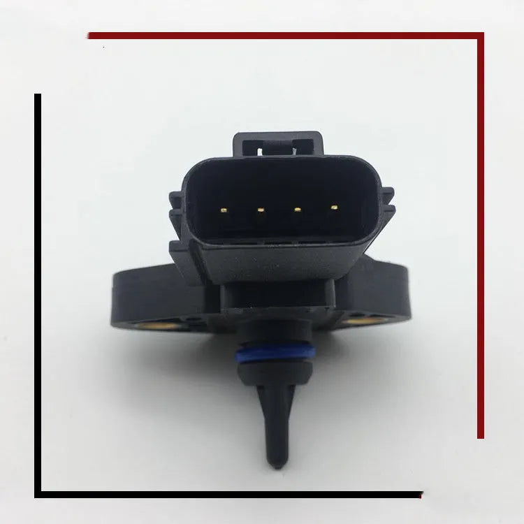 Black Ford Lincoln intake pressure sensor for automotive manifold pressure measurement