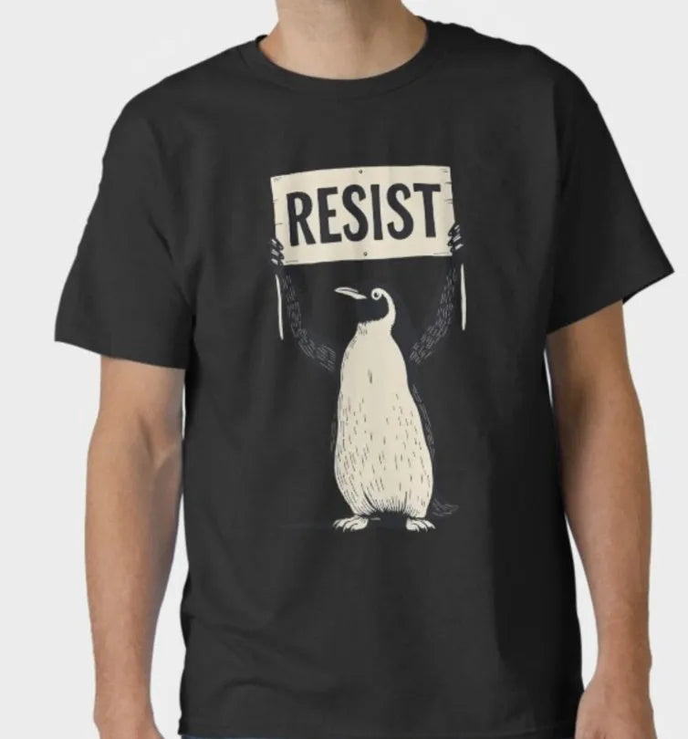 Loose-fit short-sleeve cotton t-shirt in black, shown on a model, with a round neckline.