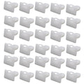 60 automobile plastic glue nails and buckles in D318 colour for vehicle trim repair