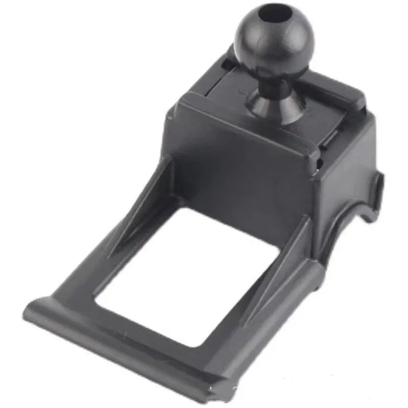 GOODWAY snap-on car phone holder base showing 360-degree rotation mount for dashboard installation