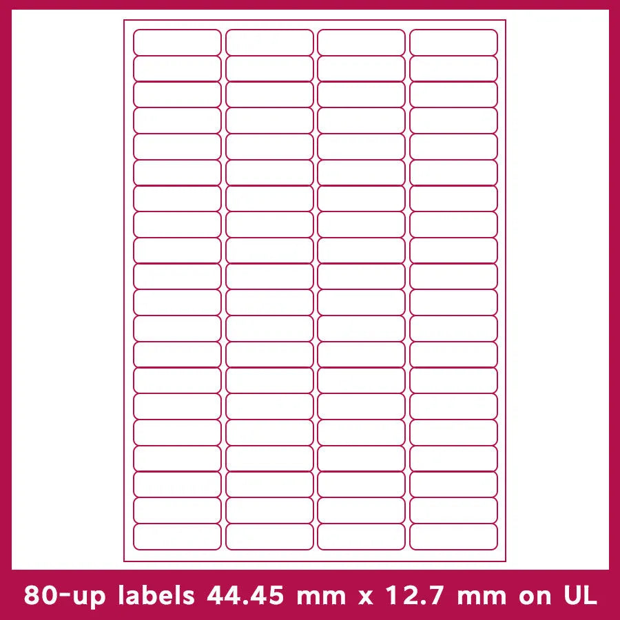 FBA barcode labels paper A4 sheets in multiple grid formats for Amazon serial numbers