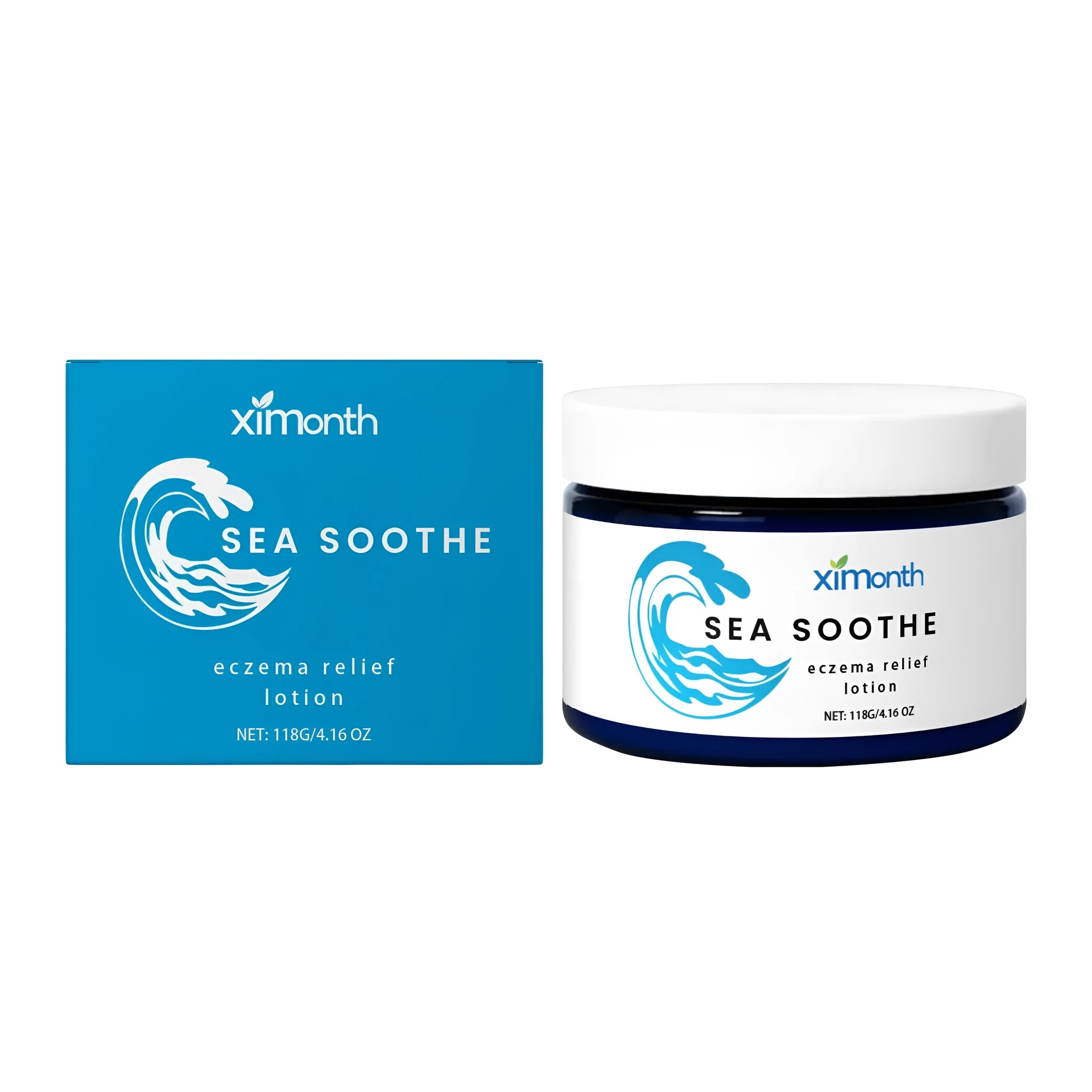 118g tub of barrier repair cream with mint leaves and shea butter