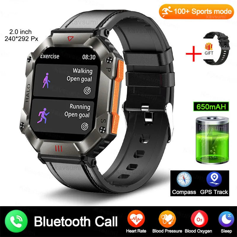 Android GPS smart watch for women with a resin dial, titanium alloy case, and an interchangeable leather strap.