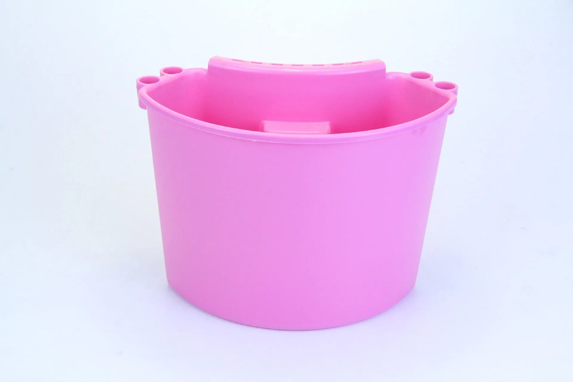 Car washing bucket in red colour with 12 litre capacity