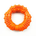 Blue hollow dog fetch stick toy for safe chewing and floating fetch games