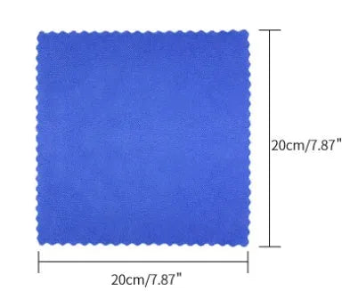 Automotive rust remover spray bottle with blue square sponge applicator for car rust treatment