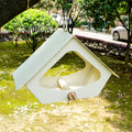 European-style iron bird nest feeder with modern simplicity design for garden decoration