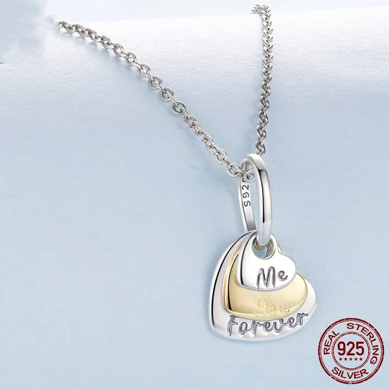 S925 sterling silver bead pendant part, 1.8cm high, 1.3cm wide, with oval aperture, BSC1177 colour