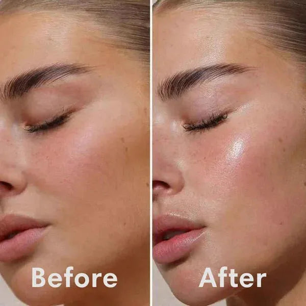 75ml bottle of collagen night sleep mask with application brush for firming and hydrating skin