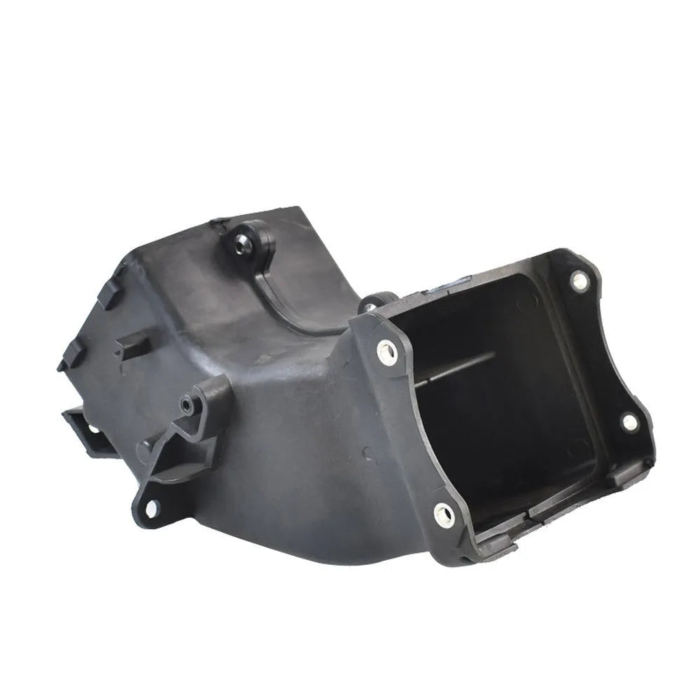 Black motorcycle ventilation pipe for Yamaha models measuring 280mm