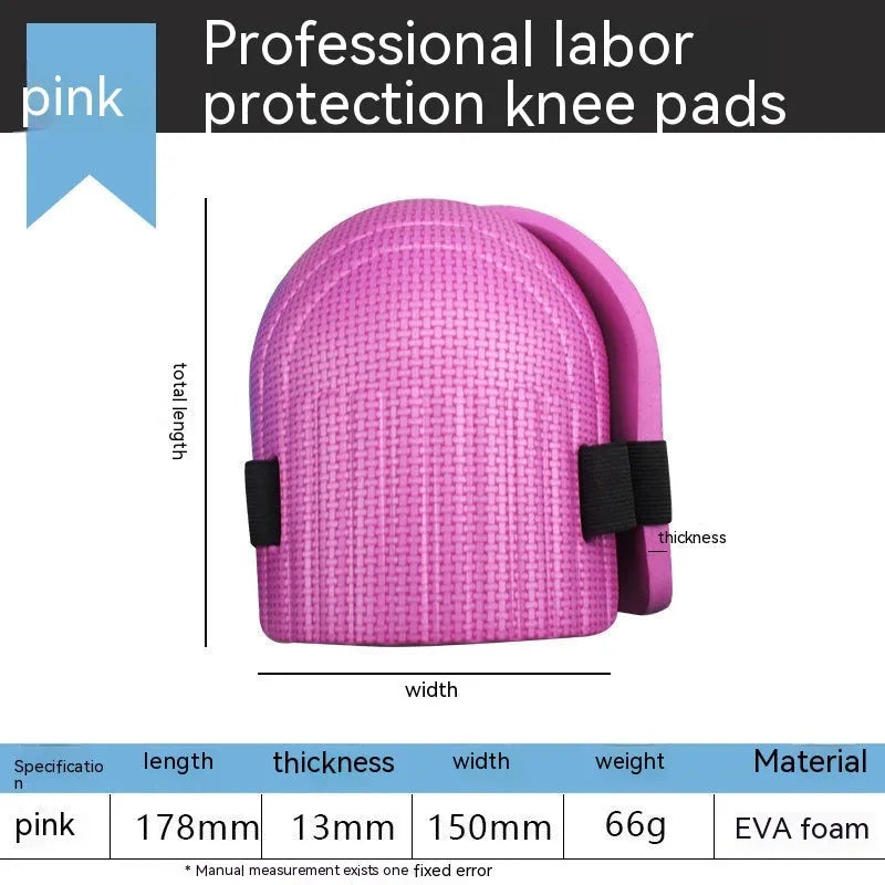 EVA foam kneepad for auto repair and construction work with 11mm thickness