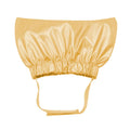 Adjustable pet shower cap in silver, pink or gold colours with waterproof non-woven fabric
