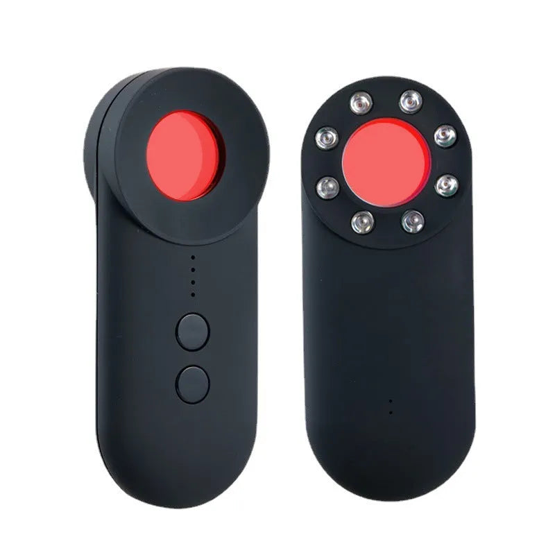 Black GPS and camera detection device for anti-theft surveillance measuring 93.8mm by 38mm