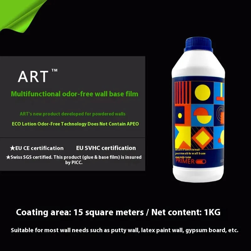 Three rolls of glue E model glutinous rice wallpaper adhesive with clean smell formaldehyde-free formula