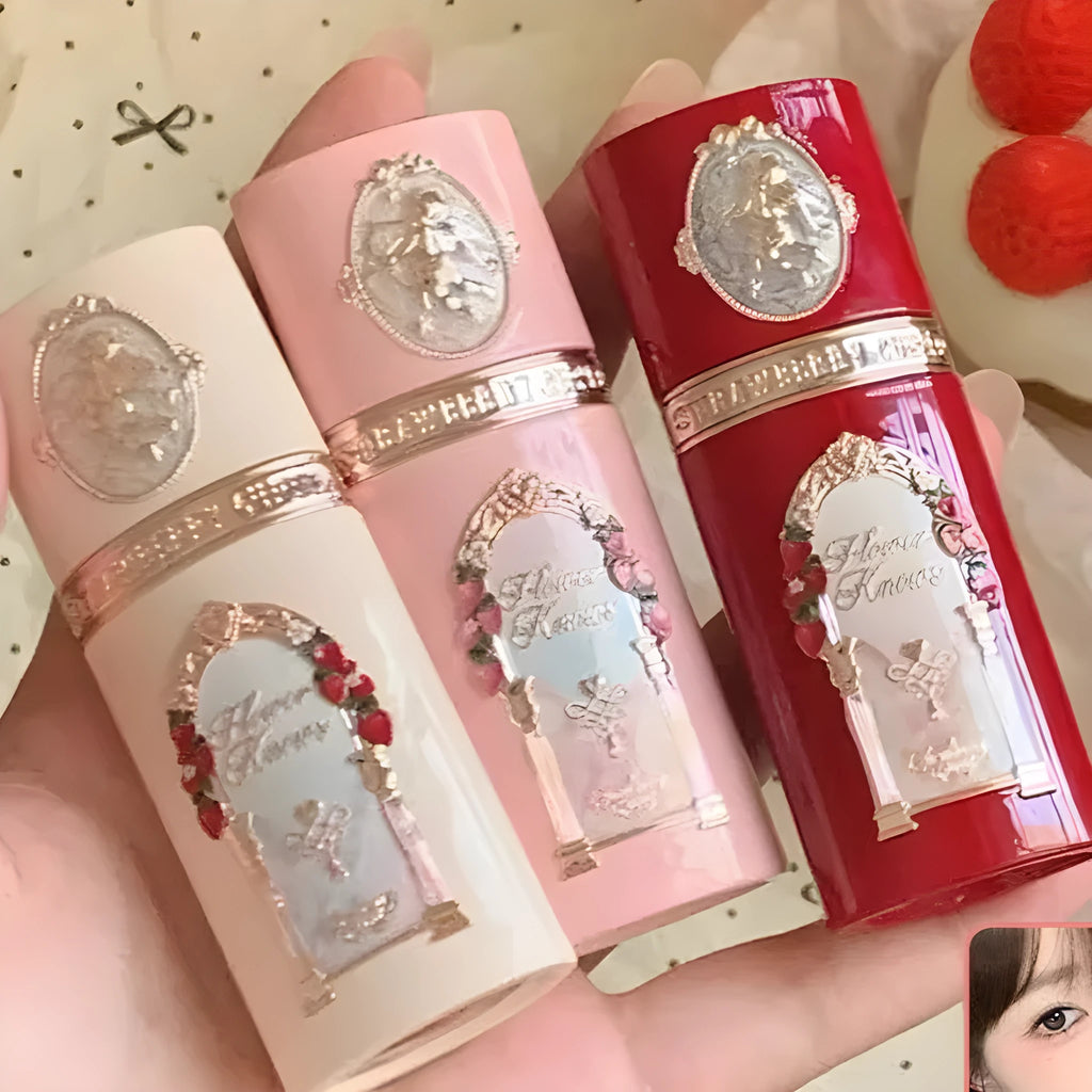 Strawberry Cupid Liquid Blush in six colour shades numbered 01 to 06
