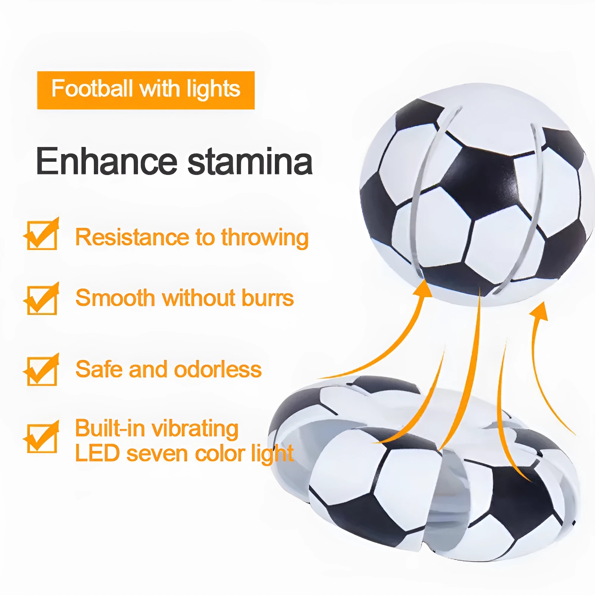 Interactive dog toy showing bouncy ball and flying disc modes with suction cup mechanism
