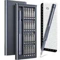 25-in-one precision screwdriver set with knurled handle and magnetic tip for household repairs.
