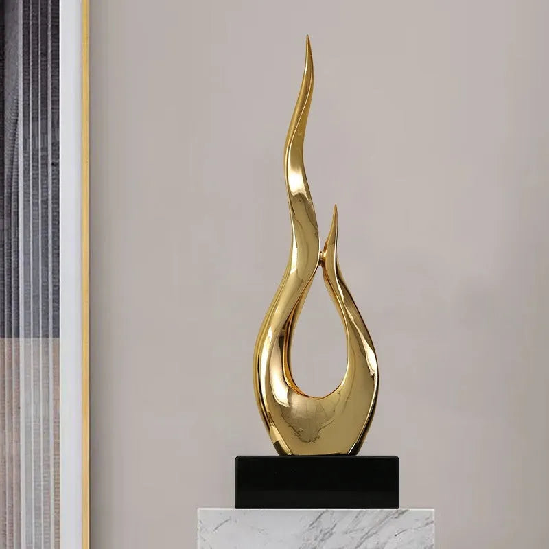 A selection of handmade resin festival decorations in gold, silver, and gradient colours on a festive background.