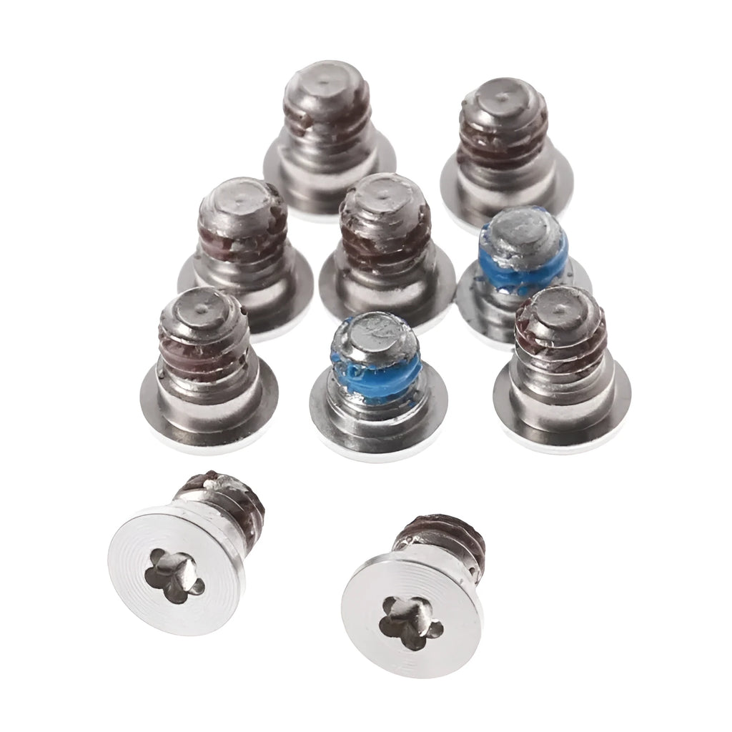 10 metal replacement screws for MacBook Pro Retina A1502 A1398 A1425 bottom shell.