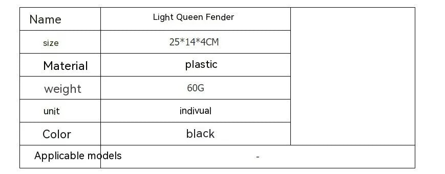 Carbon fibre rear mudguard assembly for a Light Bee electric off-road bicycle
