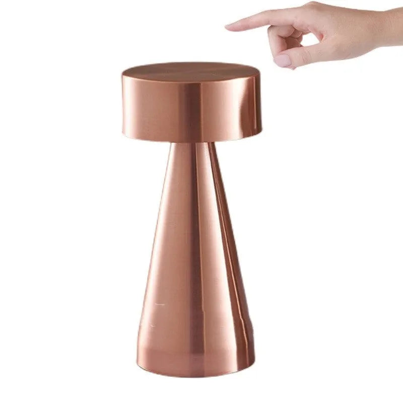 Home Touch Charging Lamp Nordic desk lamp in simple modern style with gold finish and touch dimming