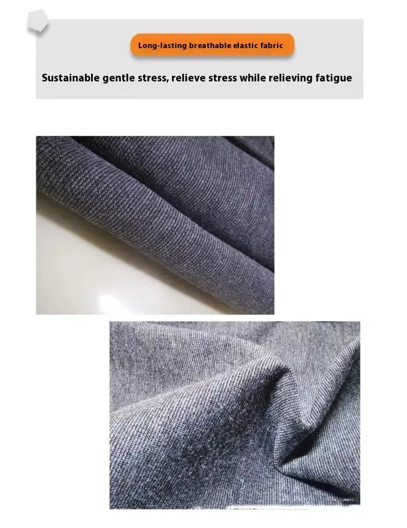 Heather grey dog anxiety jacket warm vest for dogs of various sizes