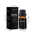 10ml glass bottle of natural plant fragrance essential oil for aromatherapy and diffusers