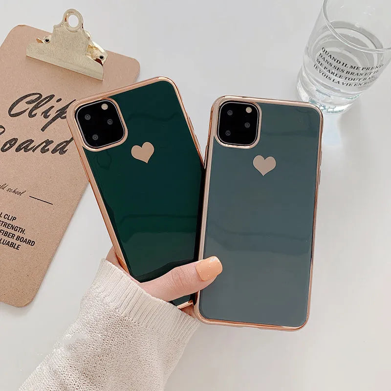 TPU iPhone back cover case in solid colour for iPhone 11 X 6-8 series models