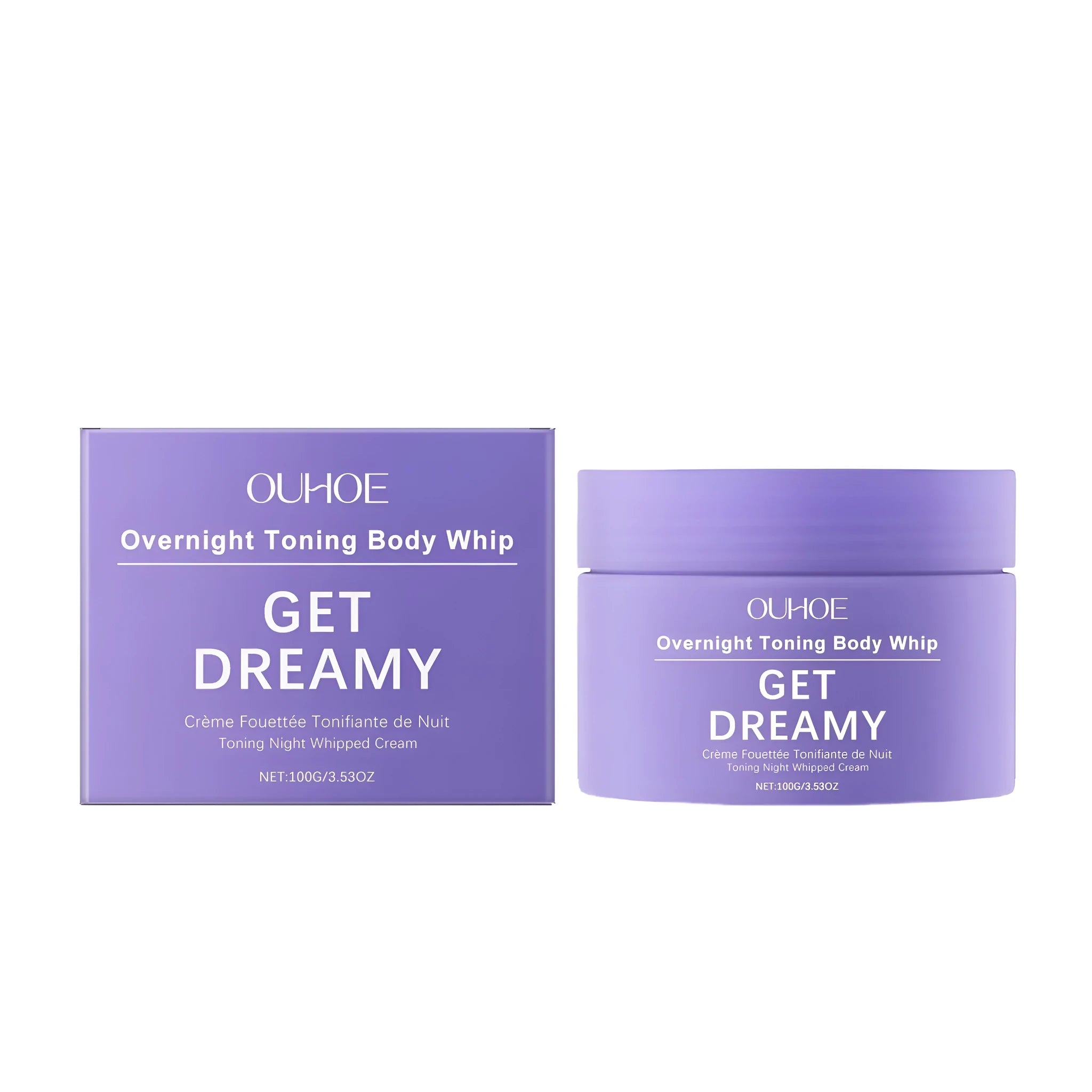 100g jar of body shaping lifting and firming cream with drunken eggplant root extract.