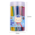 55 transparent hot melt glue sticks with 7mm diameter for DIY adhesive projects