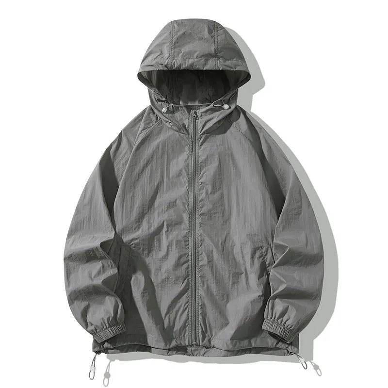 Youth outdoor sports jacket in loose fit available in eight colours including wine red and navy blue