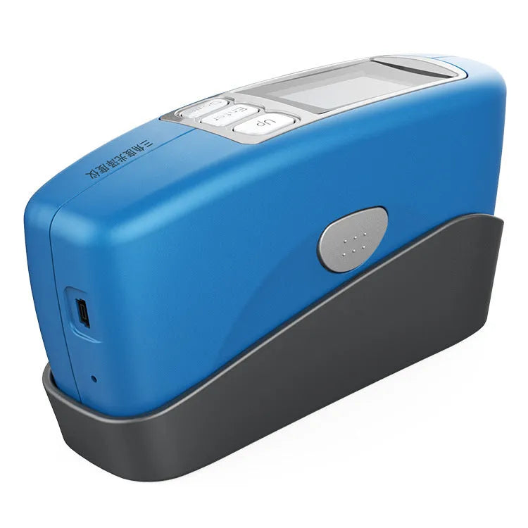 Portable glossiness tester handheld device for measuring ceramic stone paint plastic surface shine