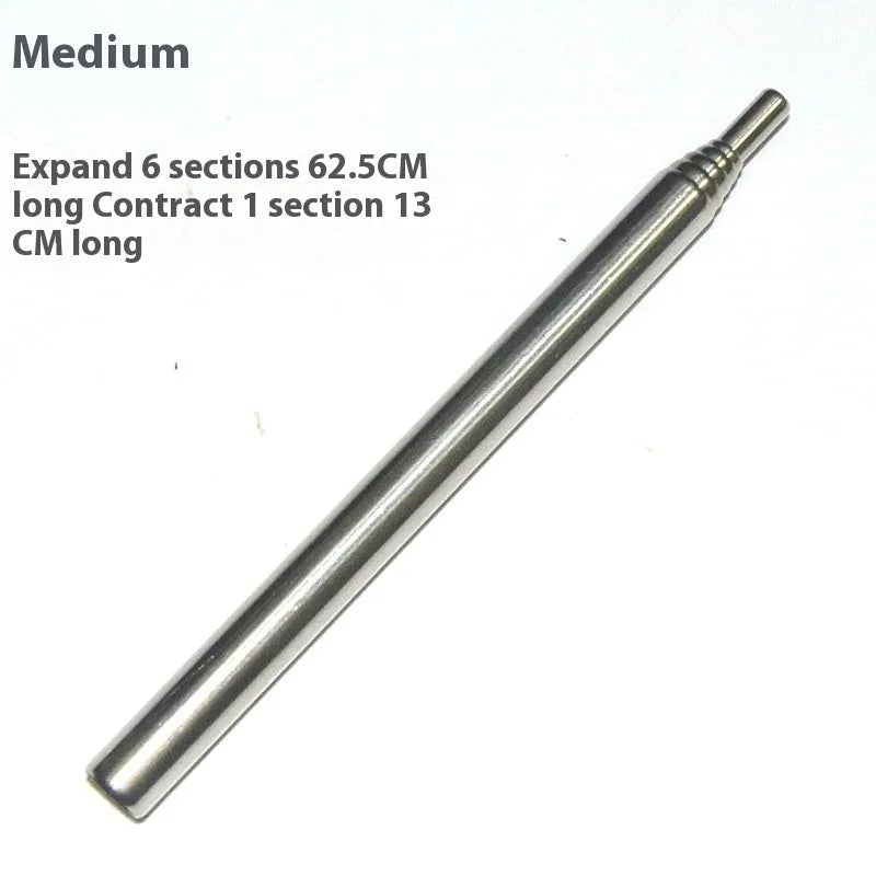 Stainless steel outdoor fire blowing stick for camping picnic cookware, ultra-light, portable, large medium small sizes