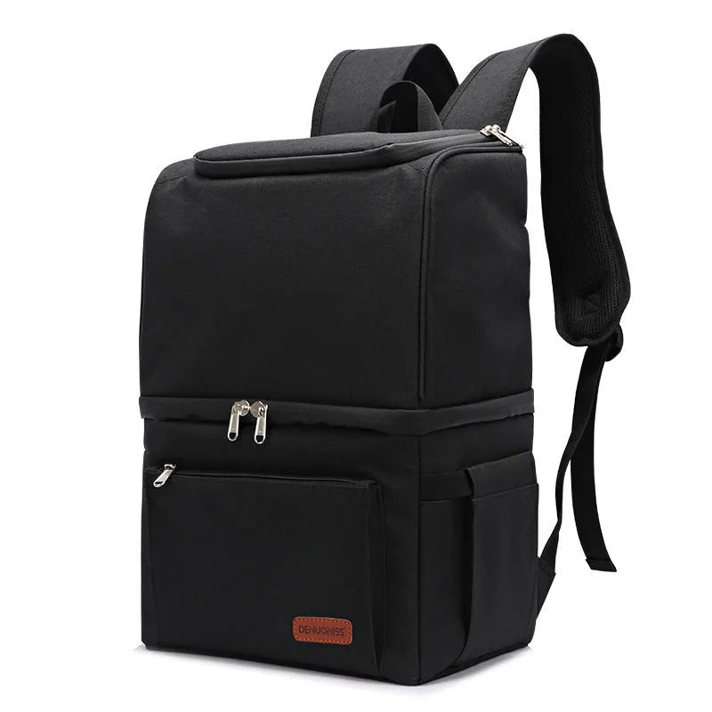 Insulated refrigerated backpack with 22-litre capacity in camouflage colour option