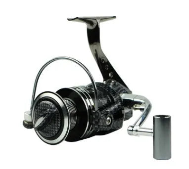 Full metal spinning fishing reel with 13+1 axis and high-hard aluminium alloy wire cup