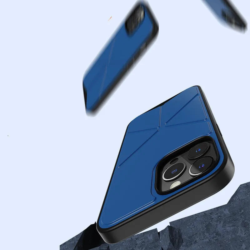 Black and blue TPU back cover cases for iPhone 13, iPhone 13 Pro, and iPhone 13 Pro Max.