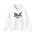 Solid colour pullover hoodie for men and women in cotton blend fabric
