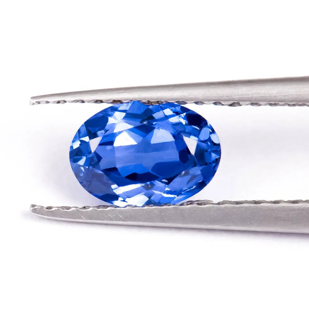Cultivate Royal Blue love-shaped tiara gemstone setting for sapphire mounting