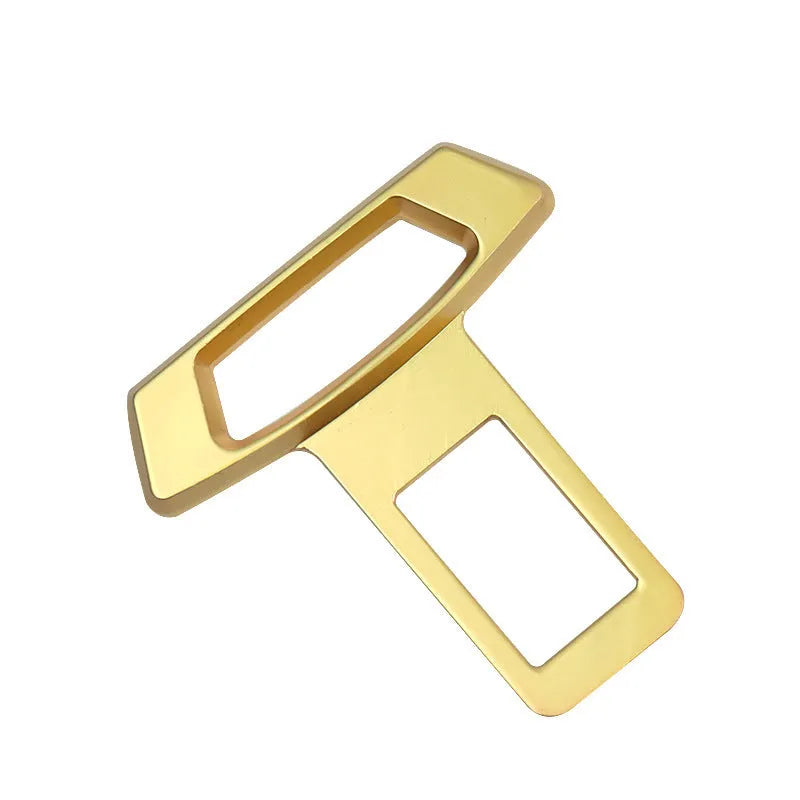 Metal car interior silencer insert in matte black, gold or silver colour options