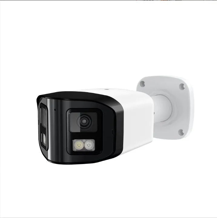 4MP dual-lens IP66 waterproof security camera with pan-tilt-zoom for indoor outdoor surveillance