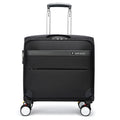 Black Oxford cloth 18-inch business travel luggage with universal wheels