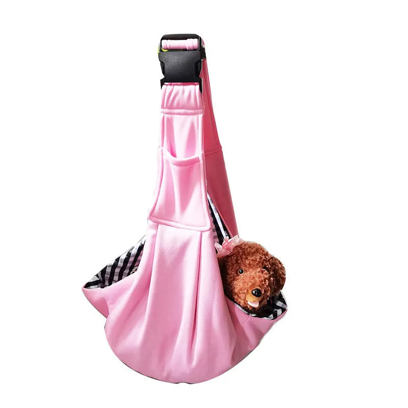 Folding cat messenger backpack carrier with breathable mesh panels in multiple colour options
